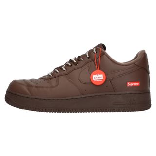 ナイキ(NIKE)のNIKE ナイキ 23AW×SUPREME AIR FORCE 1 LOW BAROQUE BROWN シュプリーム エアフォース1 ローカットスニーカー ブラウン CU9225-200 US9/27cm(スニーカー)