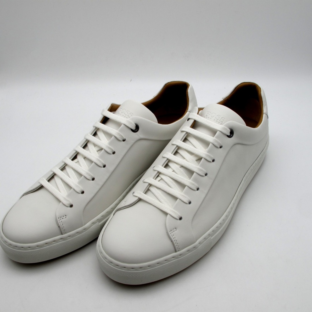 HUGO BOSS(ヒューゴボス)のHUGO BOSS (ヒューゴボス) スニーカー Mirage Tenn bu 50386945 White 白 28.0cm 未着用品 長さ30cm 未使用品 メンズの靴/シューズ(スニーカー)の商品写真