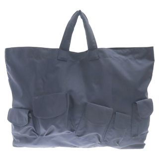 コムデギャルソン(COMME des GARCONS)のCOMME des GARCONS SHIRT コムデギャルソンシャツ nylon canvas multi-pocket tote FL-K201 ナイロン キャンバス マルチポケットトートバッグ ネイビー(トートバッグ)