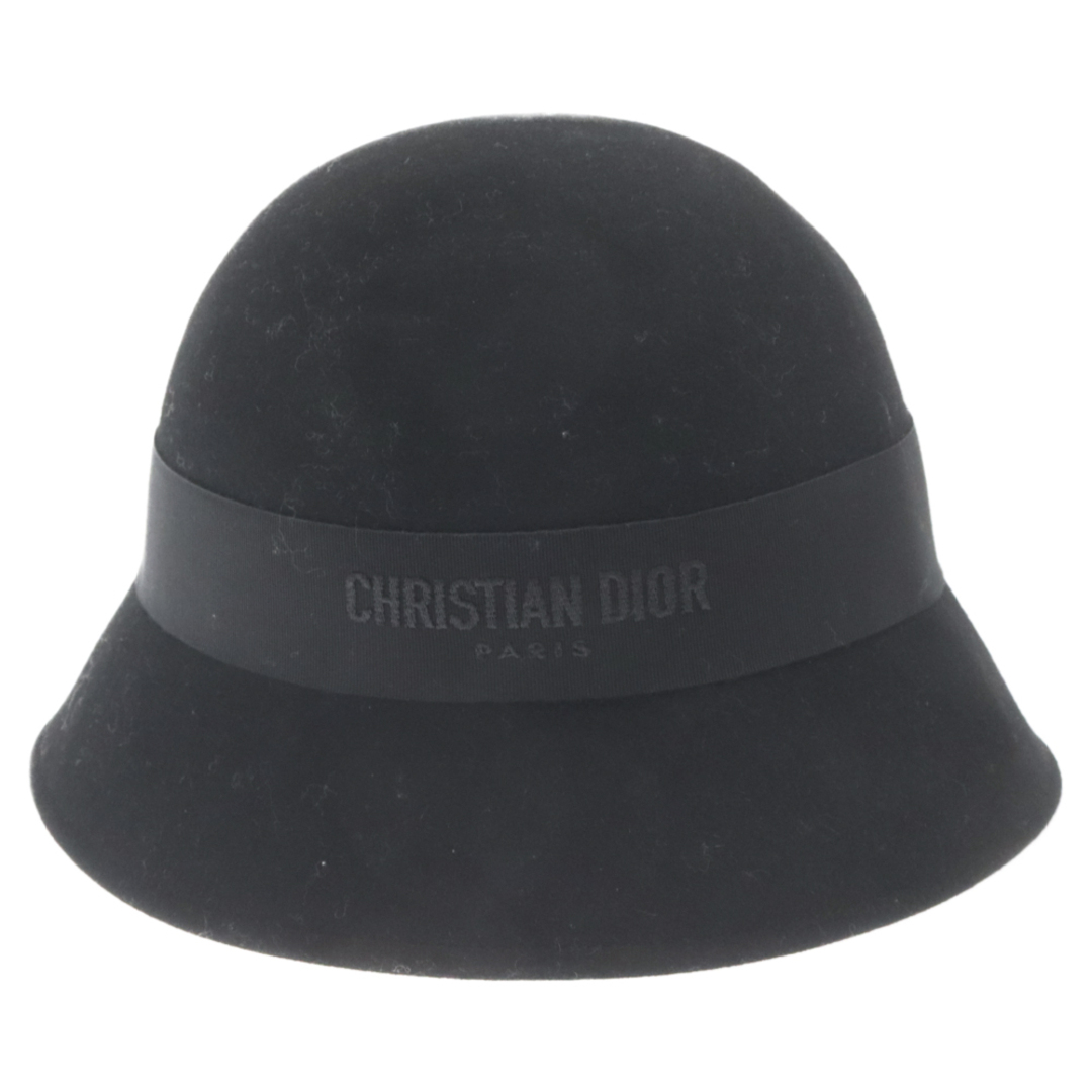 Christian Dior(クリスチャンディオール)のChristian Dior クリスチャンディオール 24SS CROCHET HAT クロシュハット レディース ブラック 41DIO985A130 レディースの帽子(ハット)の商品写真