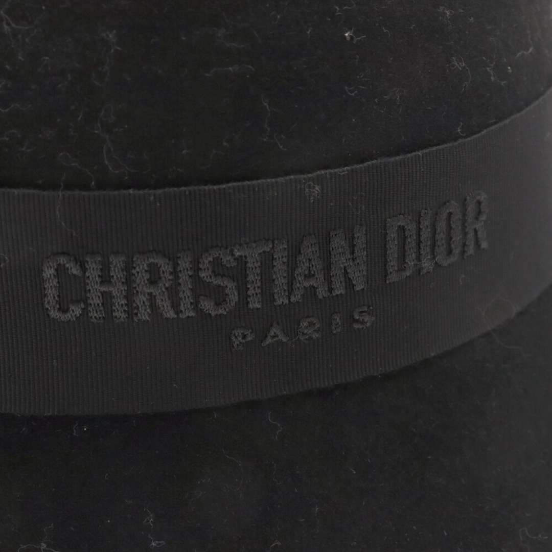 Christian Dior(クリスチャンディオール)のChristian Dior クリスチャンディオール 24SS CROCHET HAT クロシュハット レディース ブラック 41DIO985A130 レディースの帽子(ハット)の商品写真