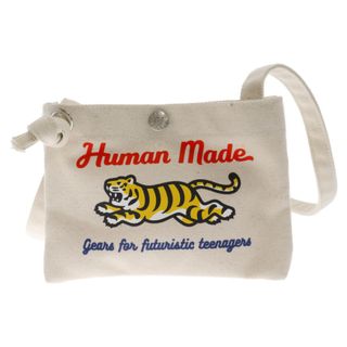 HUMAN MADE - HUMAN MADE ヒューマンメイド Mini Shoulder Bag キャンバス ミニショルダーバッグ ホワイト