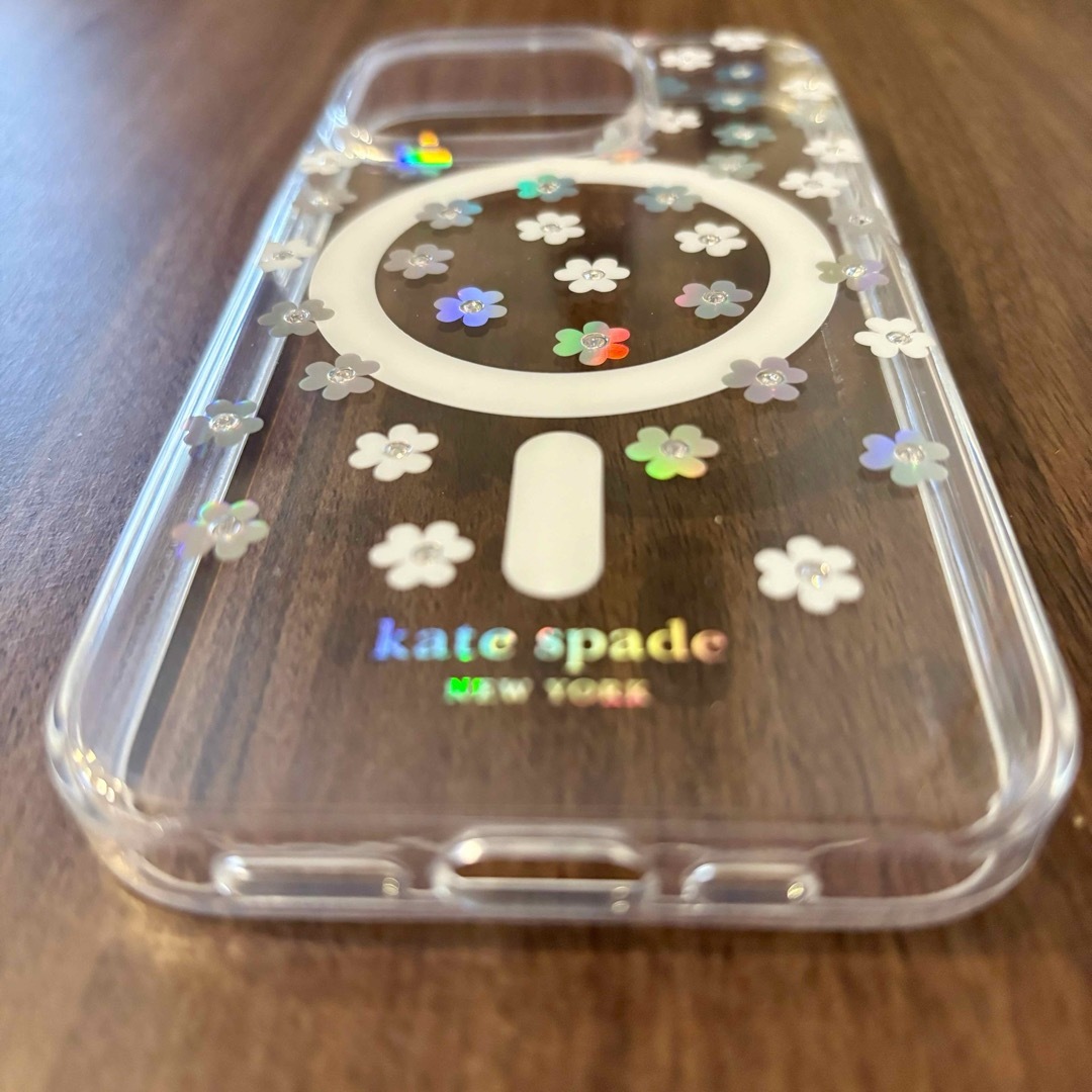 kate spade new york(ケイトスペードニューヨーク)の【katespade】 iPhone15Proケース カラフルフラワー スマホ/家電/カメラのスマホアクセサリー(iPhoneケース)の商品写真