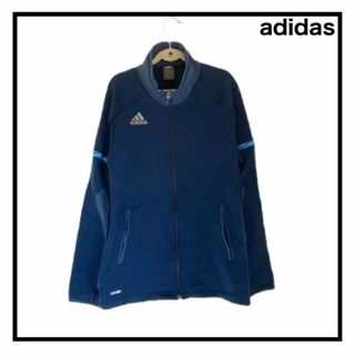 アディダス(adidas)のアディダス　トラックジャケット　ジャージ　メンズ　古着　長袖　カジュアル　L(ジャージ)