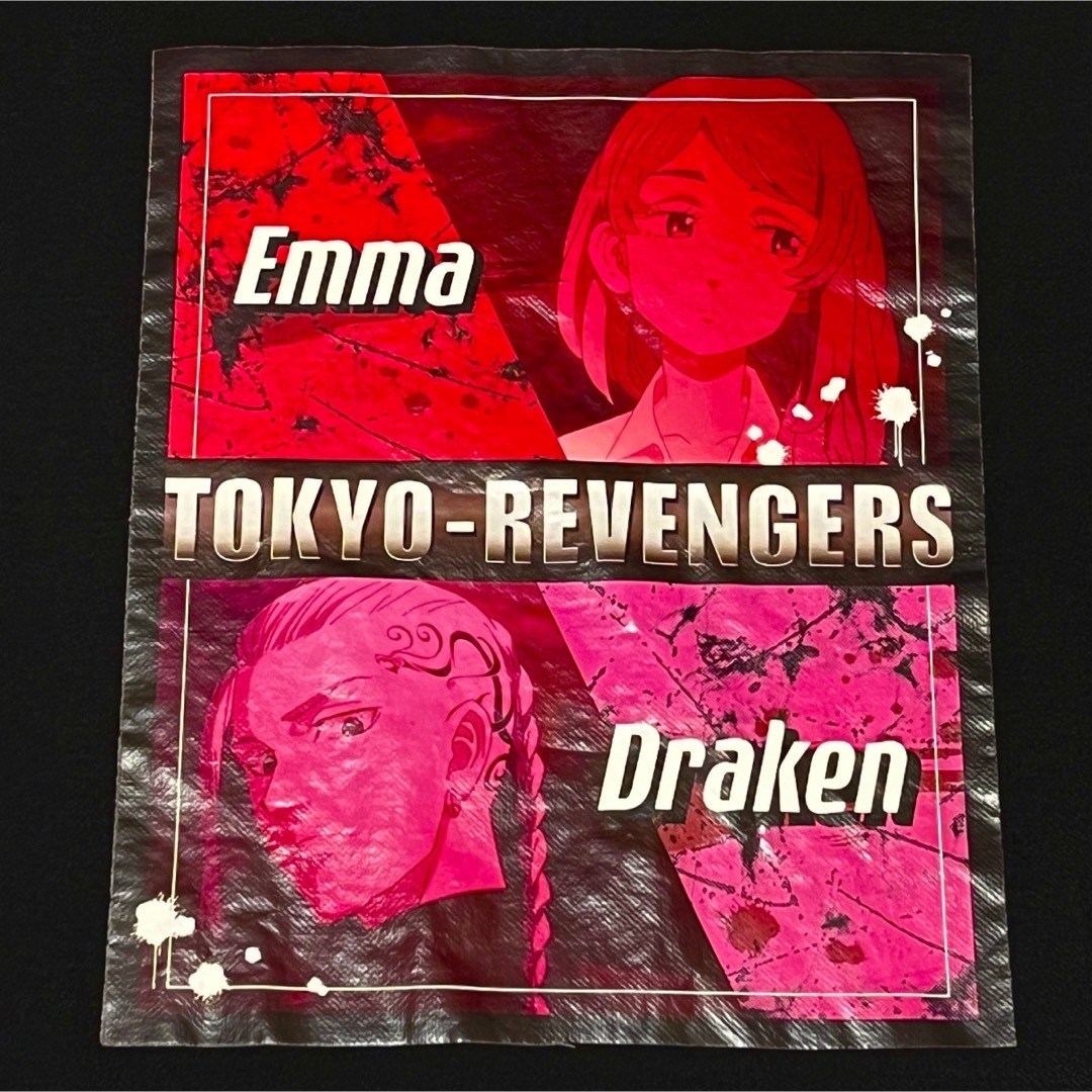 【TOKYO REVENGERS/150】BACKドラケン&エマプリントロンT キッズ/ベビー/マタニティのキッズ服男の子用(90cm~)(Tシャツ/カットソー)の商品写真