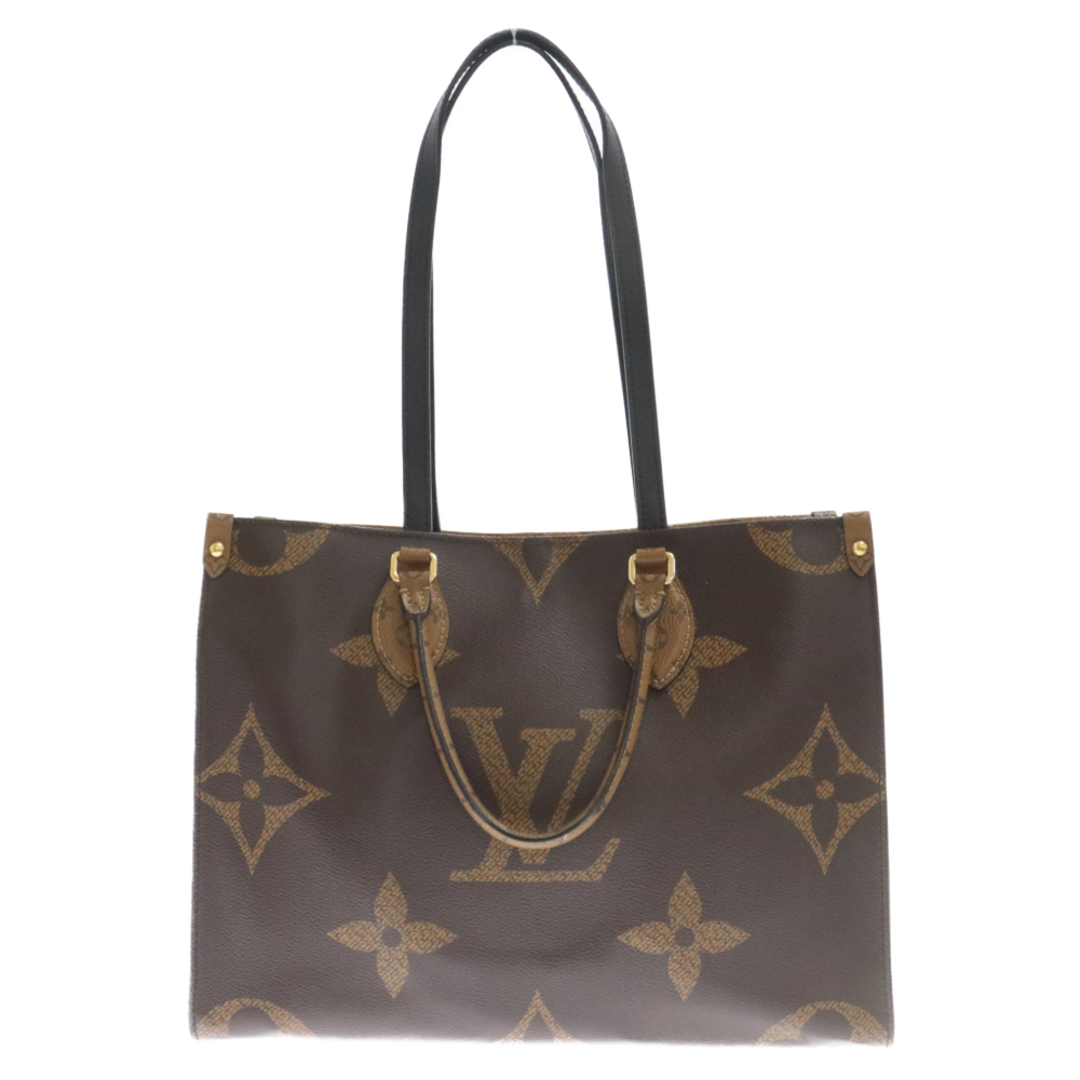 LOUIS VUITTON(ルイヴィトン)のLOUIS VUITTON ルイヴィトン モノグラムロゴ ジャイアント オンザゴー MM トートバッグ ブラウン M45321 メンズのバッグ(トートバッグ)の商品写真