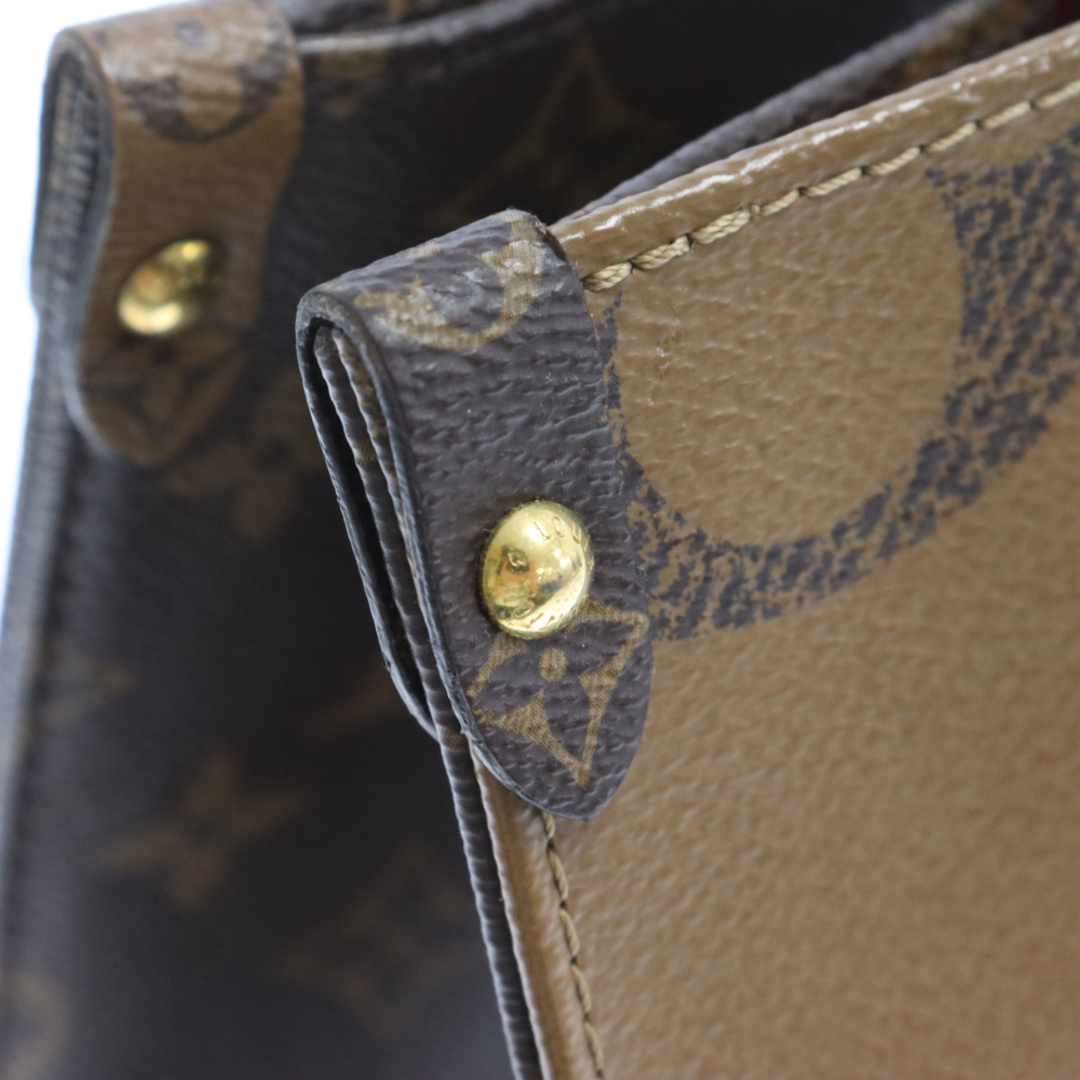 LOUIS VUITTON(ルイヴィトン)のLOUIS VUITTON ルイヴィトン モノグラムロゴ ジャイアント オンザゴー MM トートバッグ ブラウン M45321 メンズのバッグ(トートバッグ)の商品写真