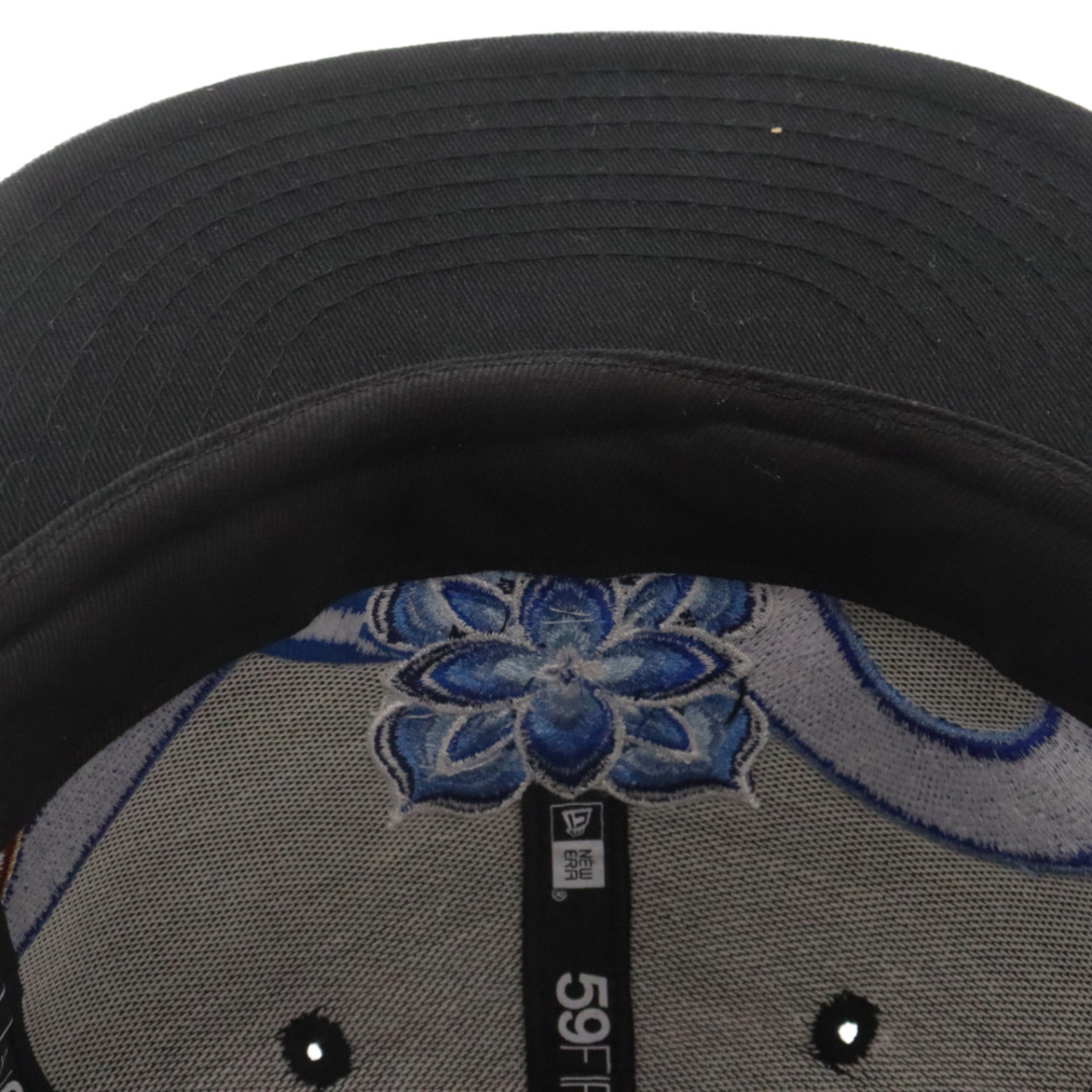 NEW ERA(ニューエラー)のNEW ERA ニューエラ ×HITOTZUKI 59FIFTY×ヒトツキ グラフィック刺繍 6パネル ベースボールキャップ 帽子 ブルー/ブラック メンズの帽子(キャップ)の商品写真