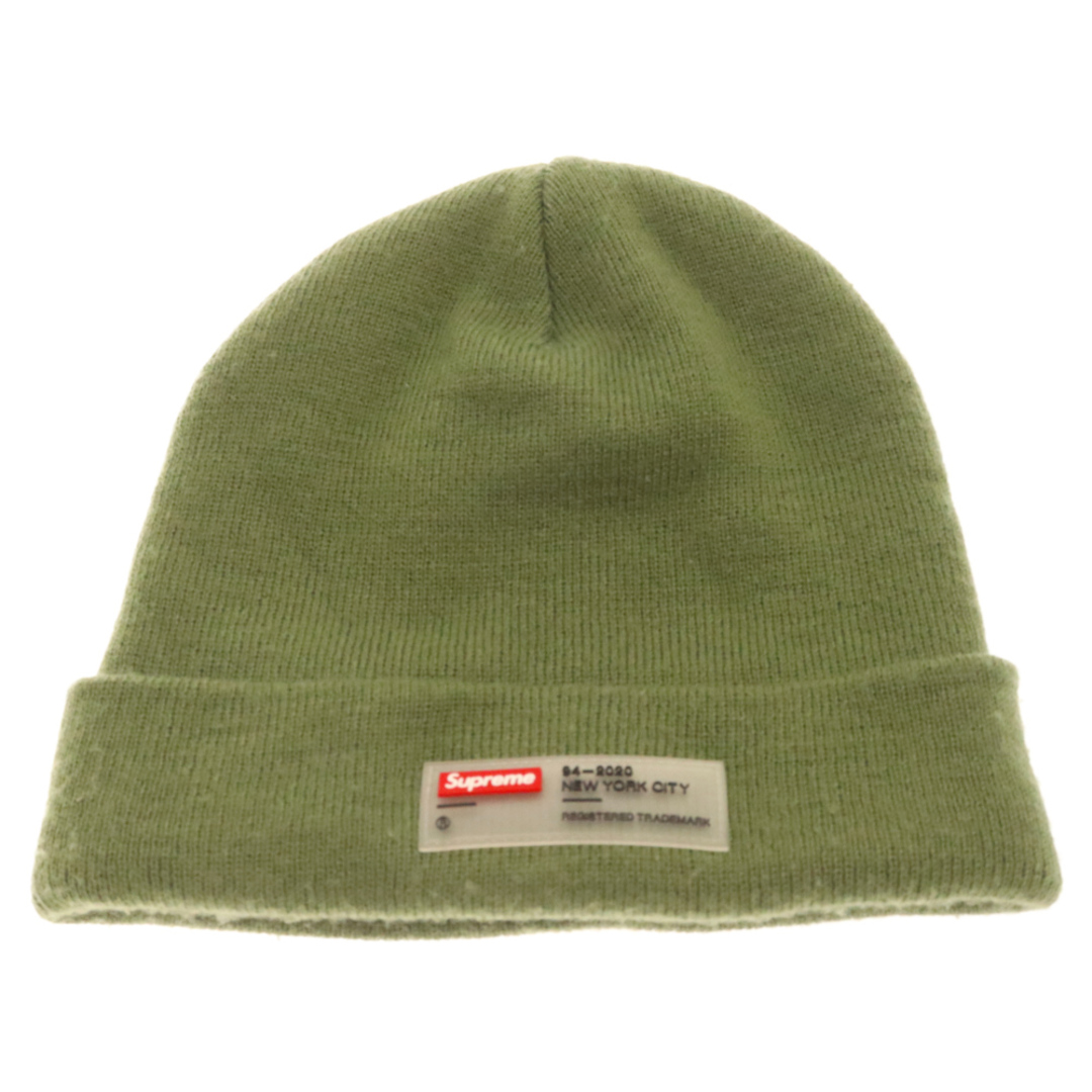 Supreme(シュプリーム)のSUPREME シュプリーム 20AW Clear Label Beanie クリアラベル ニットキャップ ビーニー 帽子 グリーン メンズの帽子(ニット帽/ビーニー)の商品写真