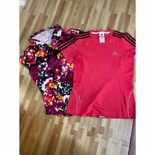 adidas - adidasランニング用Tシャツ　2枚セット