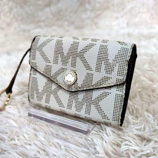 マイケルコース(Michael Kors)のMICHAEL KORSマイケルコース パスケース　ミニウォレット(名刺入れ/定期入れ)