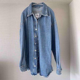 ザラ(ZARA)のZARA オーバーサイズデニムジャケット アウター  ザラ(Gジャン/デニムジャケット)