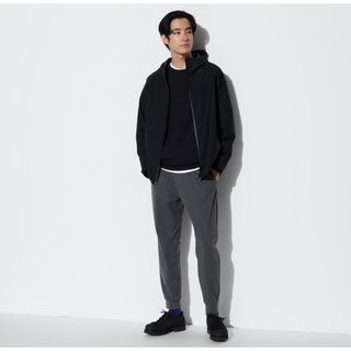 ユニクロ(UNIQLO)の【美品】UNIQLO ウルトラストレッチドライEXジョガーパンツ 66〜72cm(その他)