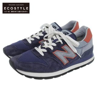 ニューバランス(New Balance)のニューバランス New Balance ニューバランス 復刻 30年アニバーサリーイヤー USA製 スニーカー シューズ メンズ ネイビー×グレー×レッド 27.0cm M995CJA 9(US)(その他)