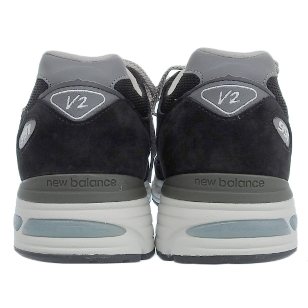 New Balance(ニューバランス)のニューバランス 新品同様 New Balance ニューバランス Made in UK 991 v2 BK2 スニーカー シューズ メンズ ブラック 28.5cm U991BK2 10.5 メンズの靴/シューズ(その他)の商品写真