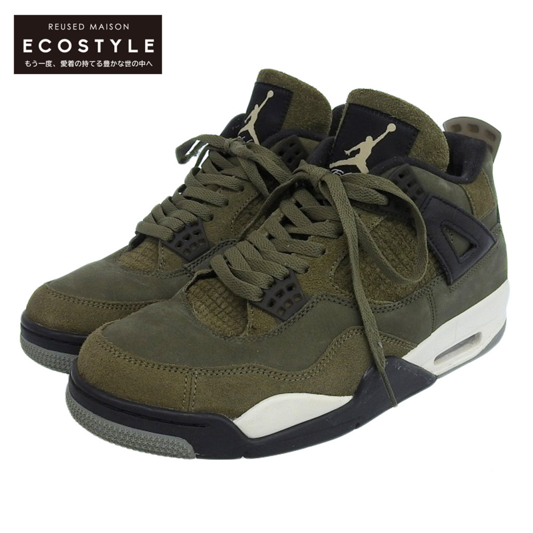 NIKE(ナイキ)のナイキ NIKE ナイキ AIR JORDAN 4 RETORO SE CRAFT エアジョーダン 4 レトロ スニーカー シューズ キャンバス メンズ オリーブ 27.5cm FB9927-200 9.5(US) メンズの靴/シューズ(その他)の商品写真