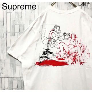 シュプリーム(Supreme)のシュプリーム Heroines Tee リタ アッカーマン 半袖 M Tシャツ(Tシャツ/カットソー(半袖/袖なし))