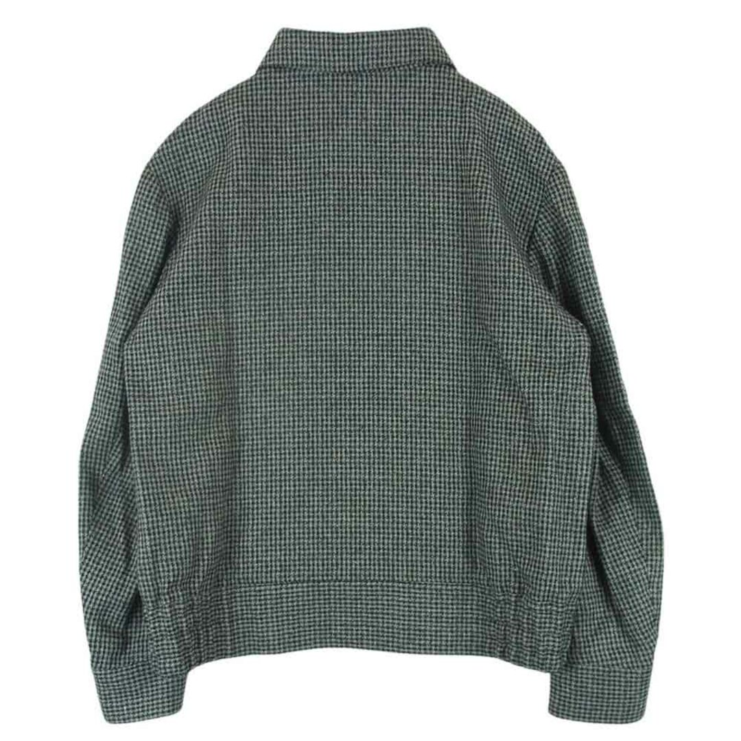 ノア NOAH 24SS 24-011-122-0002-1-0 RICKY JACKET Multi リッキー シャツ ジャケット マルチ チェック柄 ジップアップ ブラック系 グレー系 M【新古品】【未使用】【中古】 メンズのジャケット/アウター(その他)の商品写真