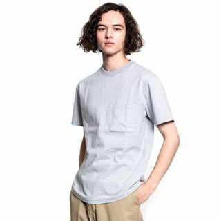 [Goodwear]半袖 ポケット Tシャツ クルーネック USAコットン 7.