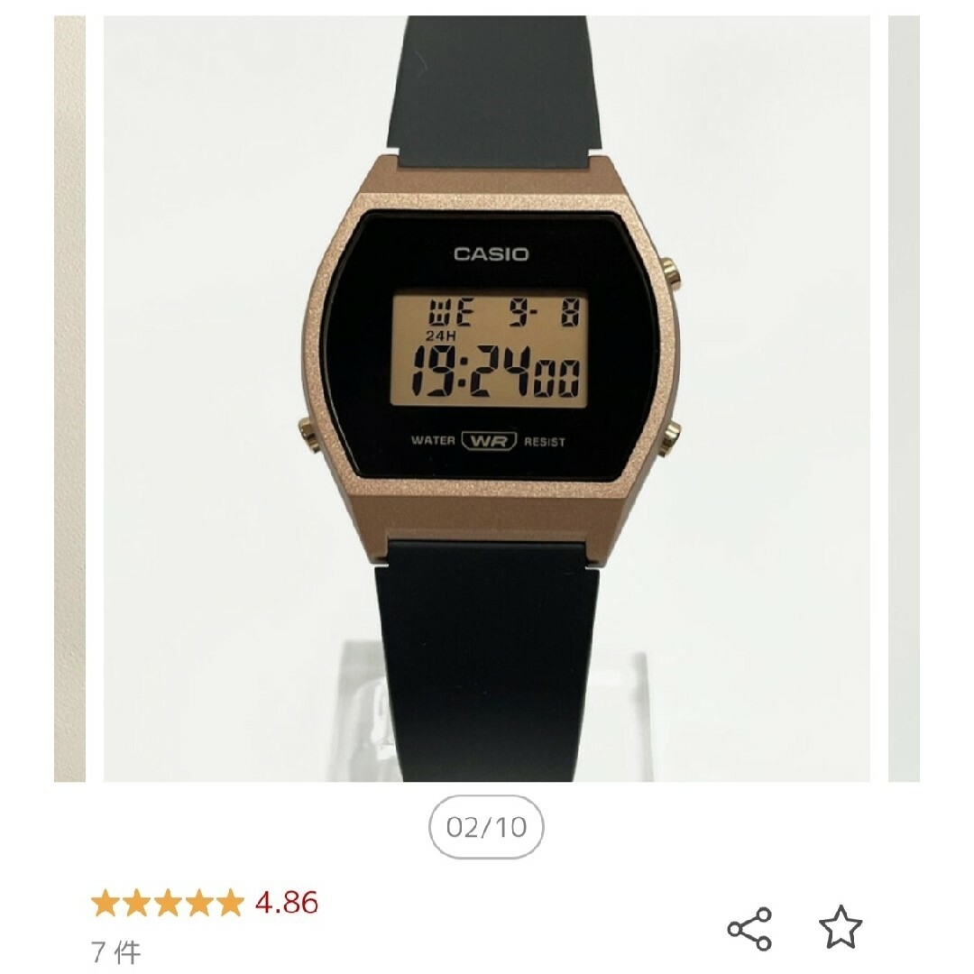 CASIO(カシオ)の大人気チープカシオ腕時計デジタル2点セット レディースのファッション小物(腕時計)の商品写真