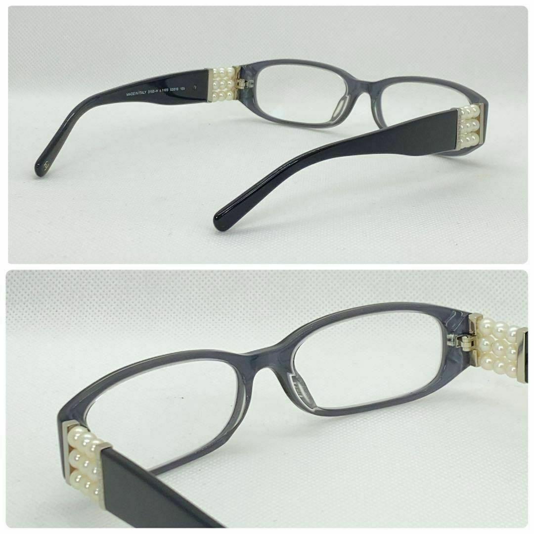 CHANEL メガネフレーム 3155H Fパール アイウェア 極美品 CHANEL メガネフレーム 3155H Fパール アイウェア 極美品
