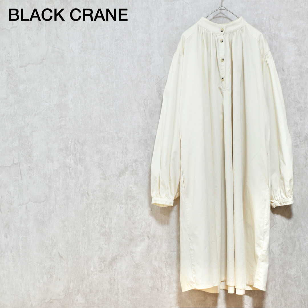 BLACK CRANE(ブラッククレーン)のBLACK CRANE TULIP DRESS レディースのワンピース(ひざ丈ワンピース)の商品写真