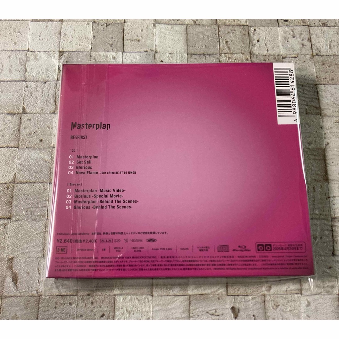 BE:FIRST(ビーファースト)のBE:FIRST Masterplan CD＆Blu-ray  未再生 エンタメ/ホビーのCD(ポップス/ロック(邦楽))の商品写真