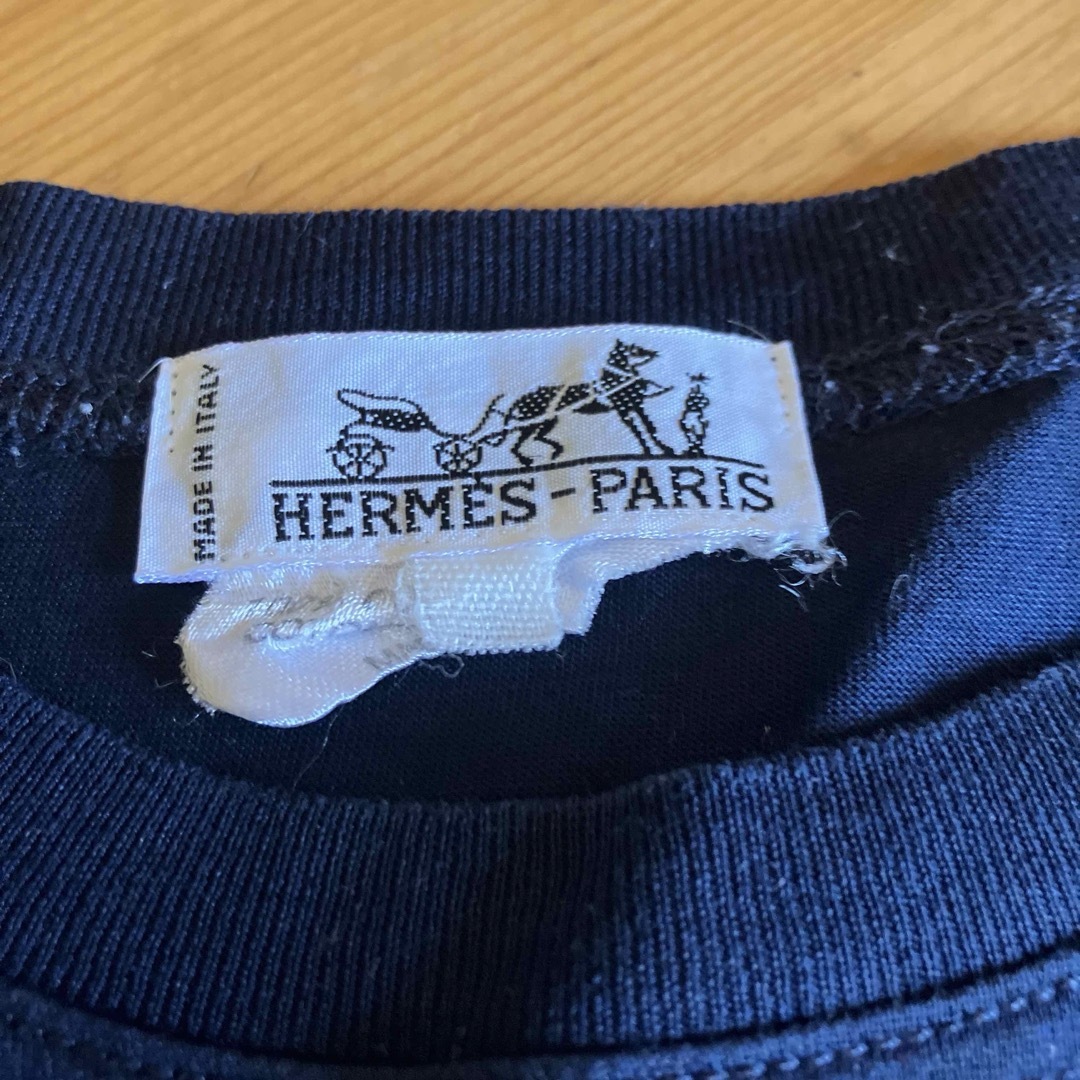 Hermes(エルメス)のHERMES  レディース　Tシャツ　エレファントロゴ入り レディースのトップス(Tシャツ(半袖/袖なし))の商品写真