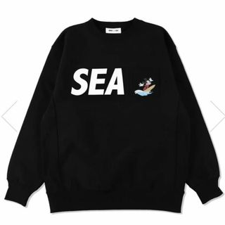 ウィンダンシー(WIND AND SEA)の【新品】SURF MICKY CREW NECK SWEAT WIND AND(スウェット)