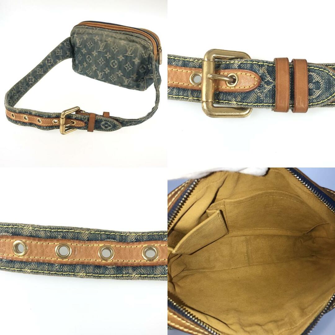 LOUIS VUITTON(ルイヴィトン)のルイ・ヴィトン モノグラム デニム バムバッグ M95347 ウエストポーチ レディースのバッグ(ボディバッグ/ウエストポーチ)の商品写真