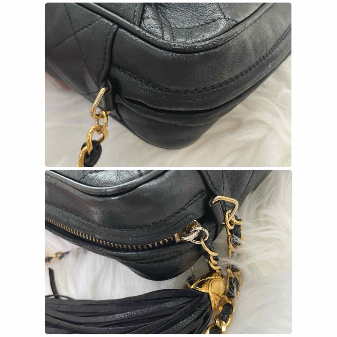 CHANEL(シャネル)のシャネル CHANEL チェーン ショルダーバッグ マトラッセ ココマーク 黒  レディースのバッグ(ショルダーバッグ)の商品写真