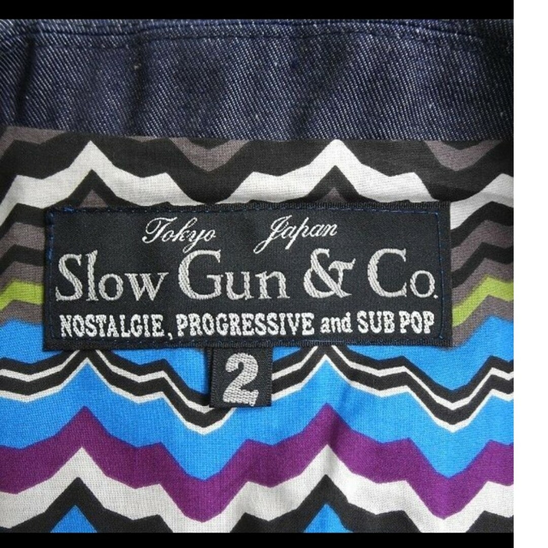 SlowGun(スロウガン)のSlow Gun & Co. / スロウガン デニムアンコンジャケット/新品 メンズのジャケット/アウター(テーラードジャケット)の商品写真