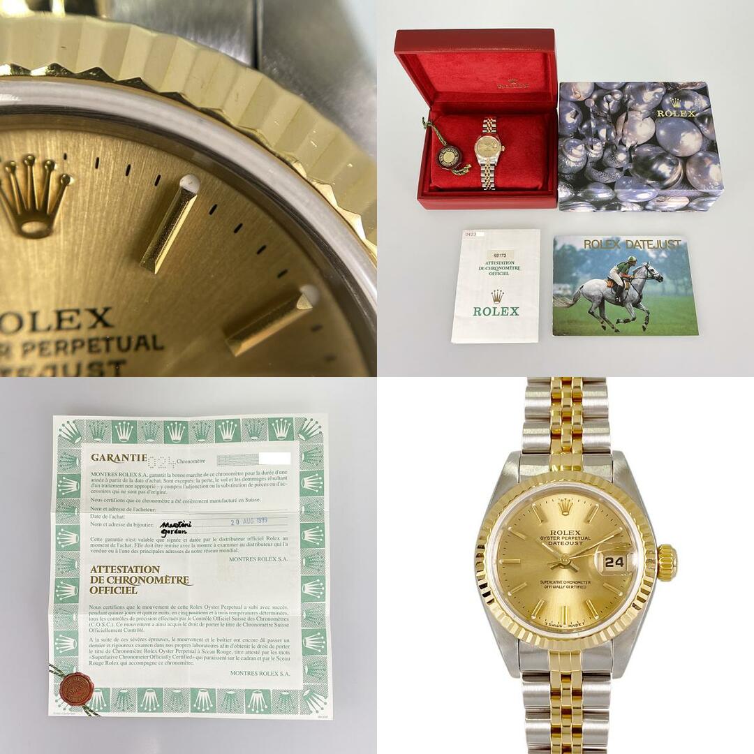 ROLEX(ロレックス)のロレックス デイトジャスト 69173 レディース 腕時計 レディースのファッション小物(腕時計)の商品写真