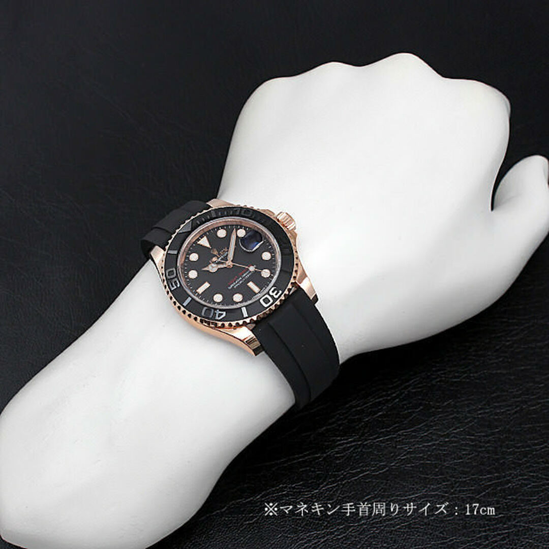 ROLEX(ロレックス)のロレックス ヨットマスター40 116655 ブラック ランダム番 メンズ 中古 腕時計 メンズの時計(腕時計(アナログ))の商品写真