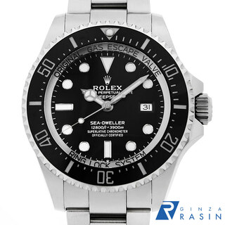 ロレックス(ROLEX)のロレックス ディープシー 126660 ブラック ランダム番 メンズ 中古 腕時計(腕時計(アナログ))