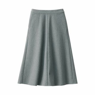 [MUJI] スカート ストレッチ起毛フレアスカート レディース BE1P4A3(その他)