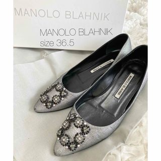 MANOLO BLAHNIK - ♡MANOLO BLAHNIK マノロブラニク ハンギシ 36.5♡