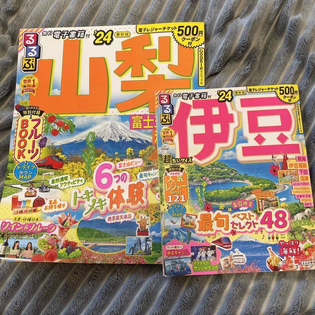 るるぶ山梨、伊豆 24 エンタメ/ホビーの雑誌(趣味/スポーツ)の商品写真