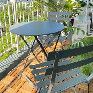Fermob テーブル チェアー ビストロ ラウンド　ガーデンテーブル(テーブル/チェア)