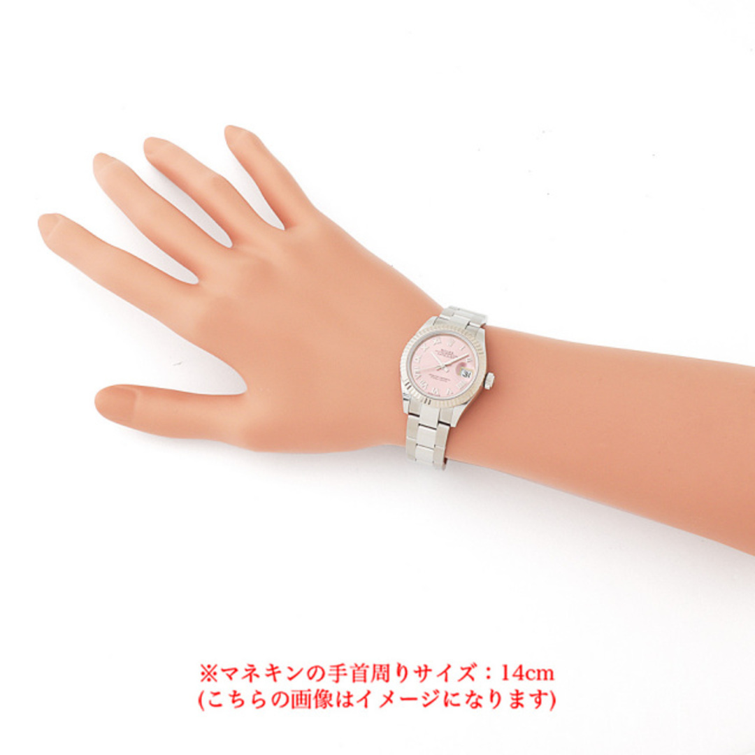 ROLEX(ロレックス)のロレックス デイトジャスト  279174 ピンク ローマ 3列 オイスターブレス ランダム番 レディース 中古 腕時計 レディースのファッション小物(腕時計)の商品写真