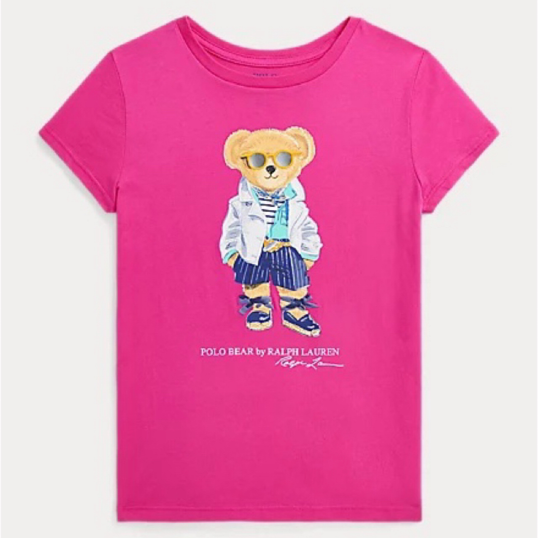 新品】ラルフローレン ポロベア Tシャツ サングラス ピンク XL 新品】ラルフローレン ポロベア Tシャツ サングラス ピンク XL