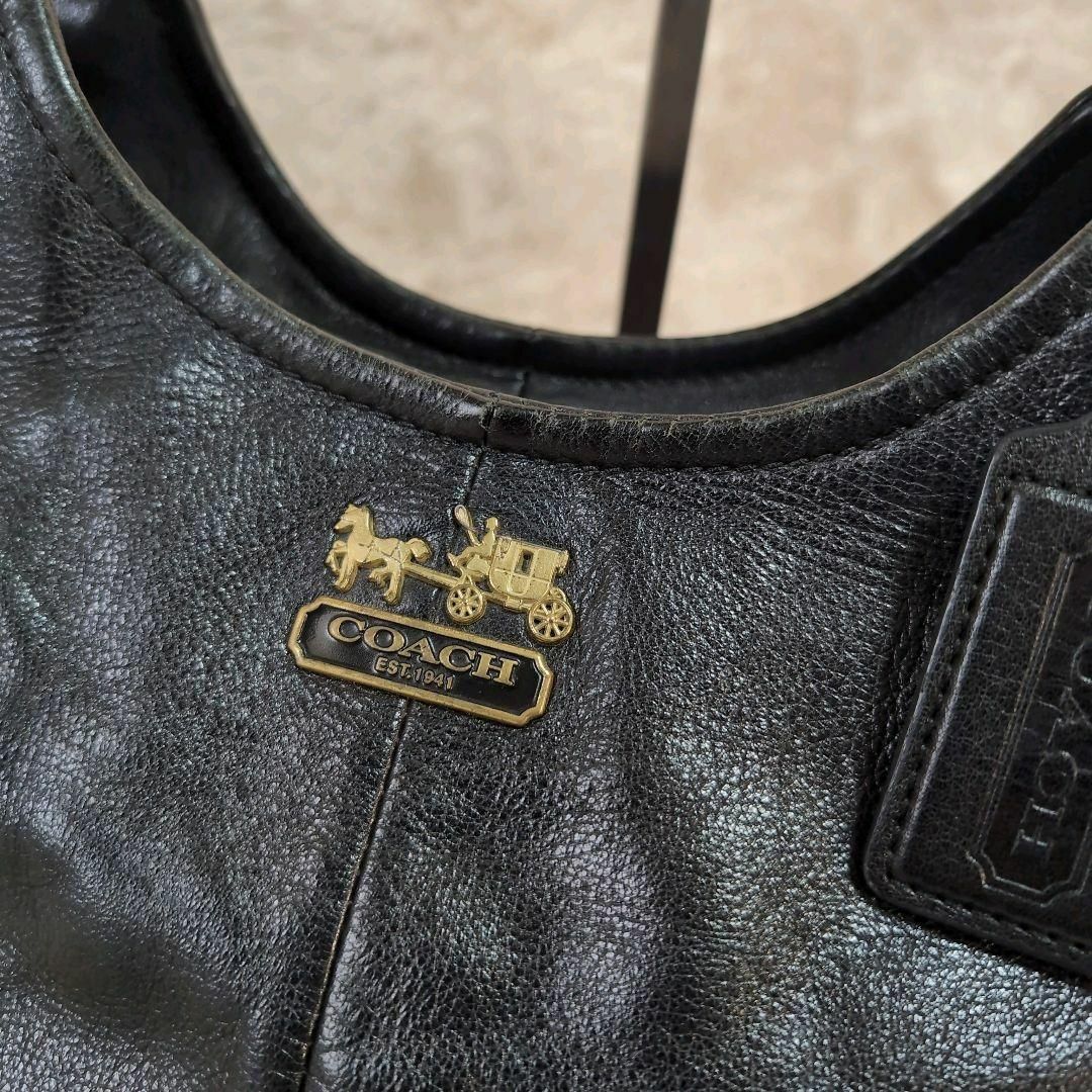 COACHコーチ　オールレザー マディソン　アビゲイル　金具　18612 レディースのバッグ(ショルダーバッグ)の商品写真