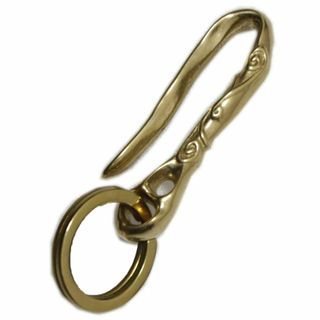 スタイル:釣り針型M柄入り近藤 キーホルダー belt hook 釣り針(その他)