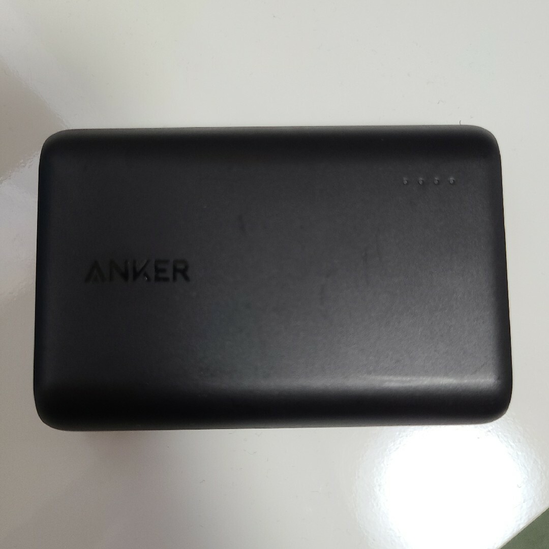 Anker(アンカー)のAnker Powercore 10000 A1263 モバイルバッテリー スマホ/家電/カメラのスマートフォン/携帯電話(バッテリー/充電器)の商品写真