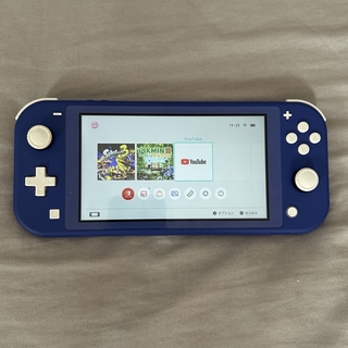 Nintendo Switch LITE ブルー　本体のみ(家庭用ゲーム機本体)