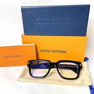 ルイヴィトン(LOUIS VUITTON)の【美品・付属品付】ルイヴィトン　エスケイプ　Z1597E ブルーライト　メガネ(サングラス/メガネ)