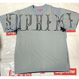 シュプリーム(Supreme)のSupreme Overprint Knockout S/S Top / XL(Tシャツ/カットソー(半袖/袖なし))