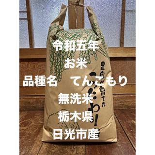 お米　てんこもり10キロ精米済み（無洗米）令和五年栃木県日光市産(米/穀物)