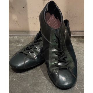 プラダ(PRADA)のPRADA プラダ レザー スニーカー 26.5cm(スニーカー)