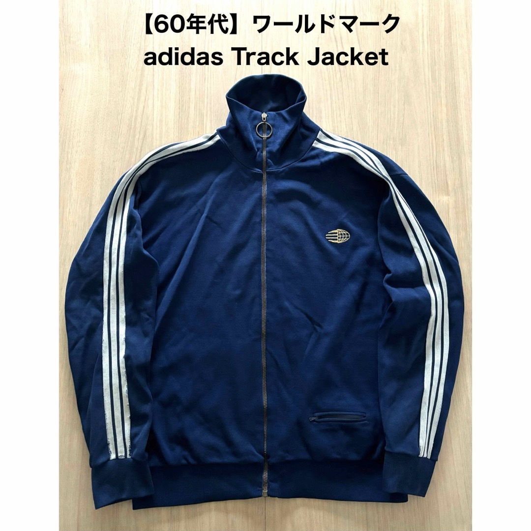 adidas(アディダス)の【60s】 adidas Track Jacket ワールドマーク ennoy メンズのトップス(ジャージ)の商品写真